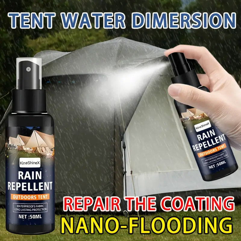Waterproof Spray Shoe - สเปรย์กันน้ำเคลือบนาโน - สารกันน้ำซุปเปอร์ไฮโดรโฟบิกสำหรับรองเท้า, เต็นท์ และอุปกรณ์กลางแจ้ง, เทคโนโลยีเสื้อกันฝนนาโน,