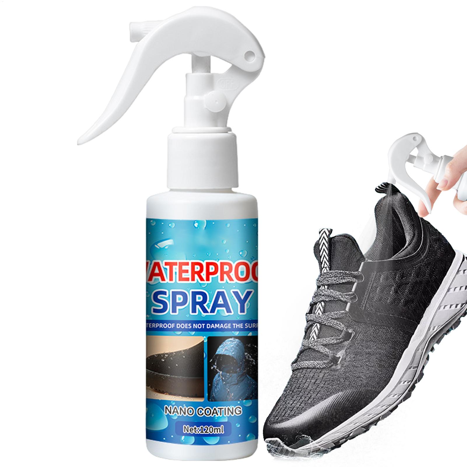 Waterproof Spray Shoe - 120ml สเปรย์กันน้ําสําหรับรองเท้ารองเท้าเทนนิส Protector สเปรย์รองเท้า Stain Protector