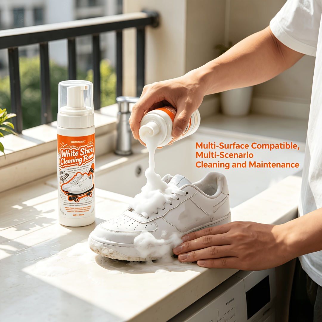 โฟมทำความสะอาดรองเท้าสีขาวแบบพ - Sneaker Care White บทวิจารณ์และราคา