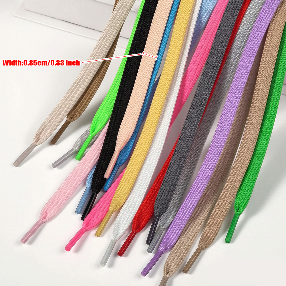 เชือกรองเท้าแบบแบน 4 ชิ้น (2 ค - Lace Replacement Flat บทวิจารณ์และราคา