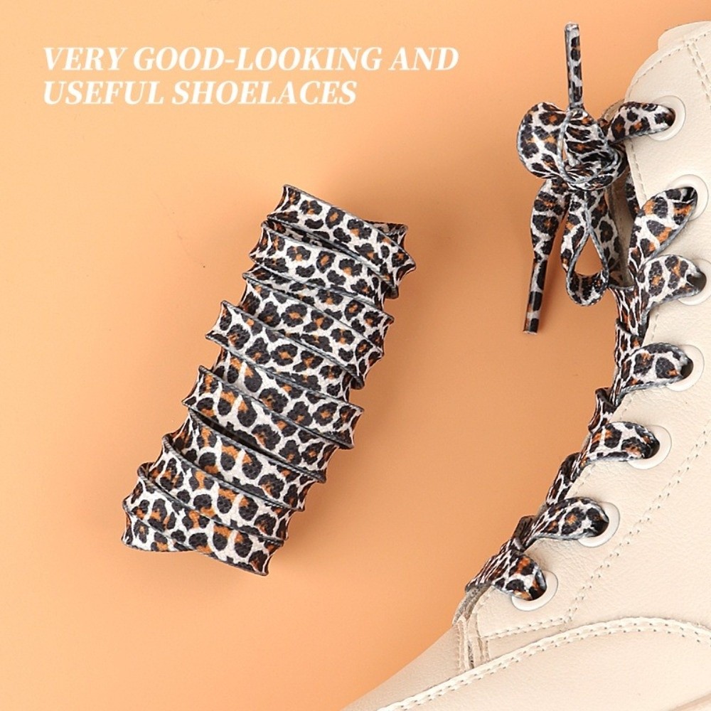 เชือกรองเท้าลายเสือดาวแฟชั่น 1 - Lace Replacement Flat บทวิจารณ์และราคา