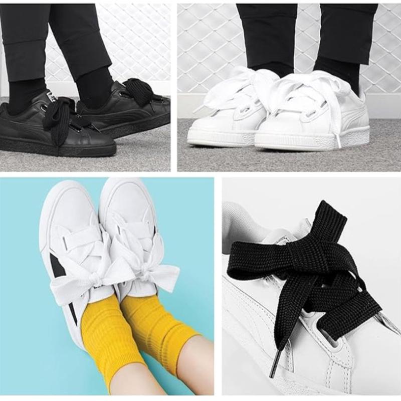 เชือกรองเท้าแบบใหม่·กว้าง 2 ซม - Lace Replacement Flat บทวิจารณ์และราคา
