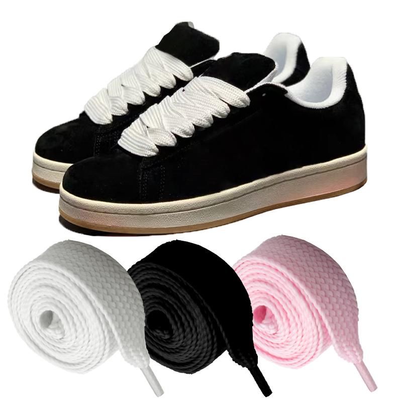 เชือกรองเท้าแบบใหม่·กว้าง 2 ซม - Lace Replacement Flat บทวิจารณ์และราคา
