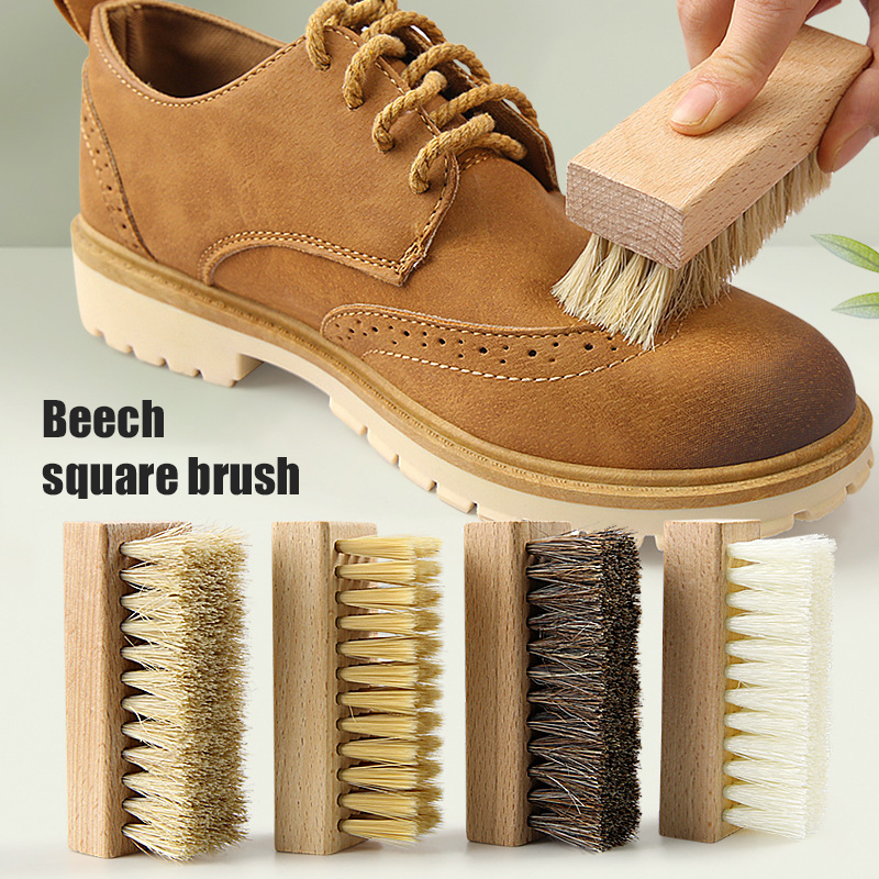 แปรงขนหมู1ชิ้นแปรงสำหรับรองเท้ - Sneaker Cleaning Kit บทวิจารณ์และราคา