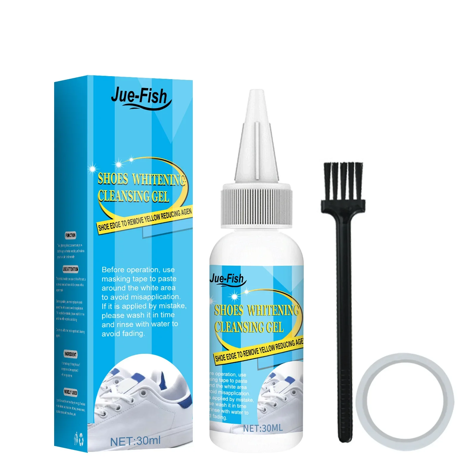 ชุดทำความสะอาดรองเท้าสีขาวน้ำย - Sneaker Cleaning Kit บทวิจารณ์และราคา