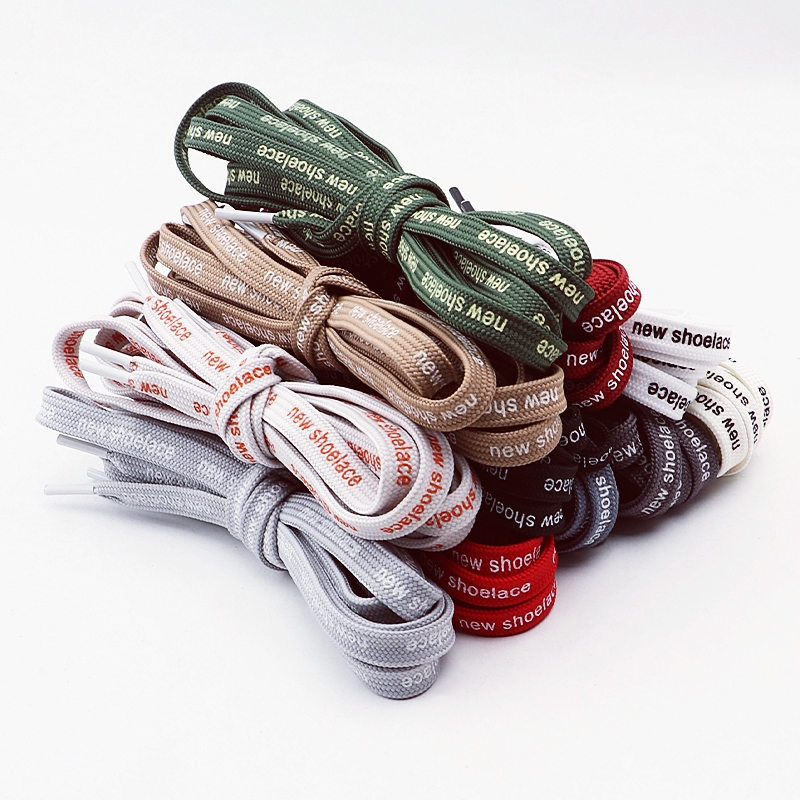 เชือกรองเท้าลายตัวอักษรแฟชั่น  - Lace Replacement Flat บทวิจารณ์และราคา