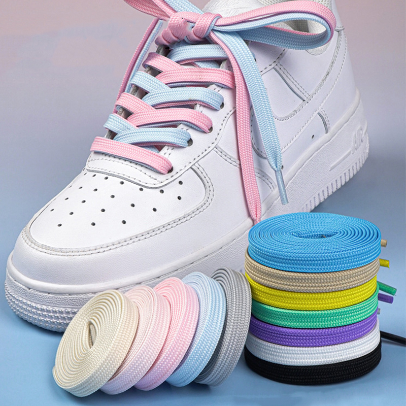 เชือกผูกรองเท้าแบบแบนหลากสี, เ - Lace Replacement Flat บทวิจารณ์และราคา
