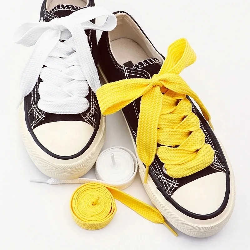 เชือกผูกรองเท้าแฟชั่นสีสันสดใส - Lace Replacement Flat บทวิจารณ์และราคา