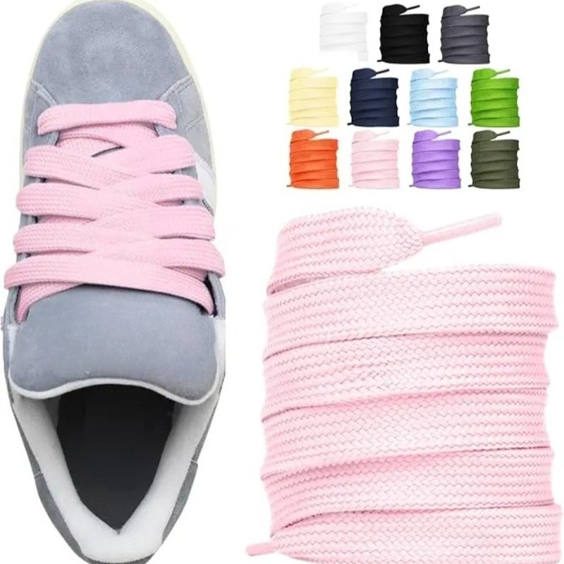 เชือกผูกรองเท้าแฟชั่นสีสันสดใส - Lace Replacement Flat บทวิจารณ์และราคา