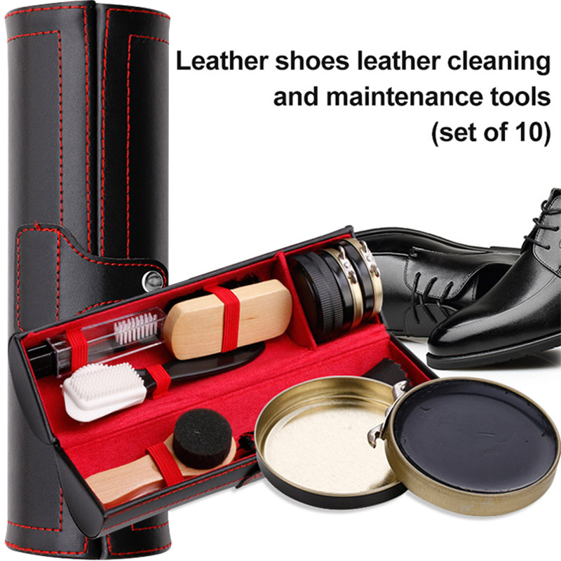 ชุดอุปกรณ์ขัดรองเท้าหนัง 1 ชุด - Sneaker Cleaning Kit บทวิจารณ์และราคา