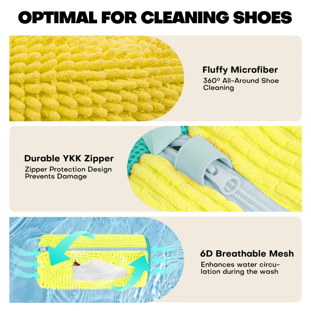 ถุงทำความสะอาดรองเท้าแบบใช้ซ้ำ - Sneaker Cleaning Kit บทวิจารณ์และราคา