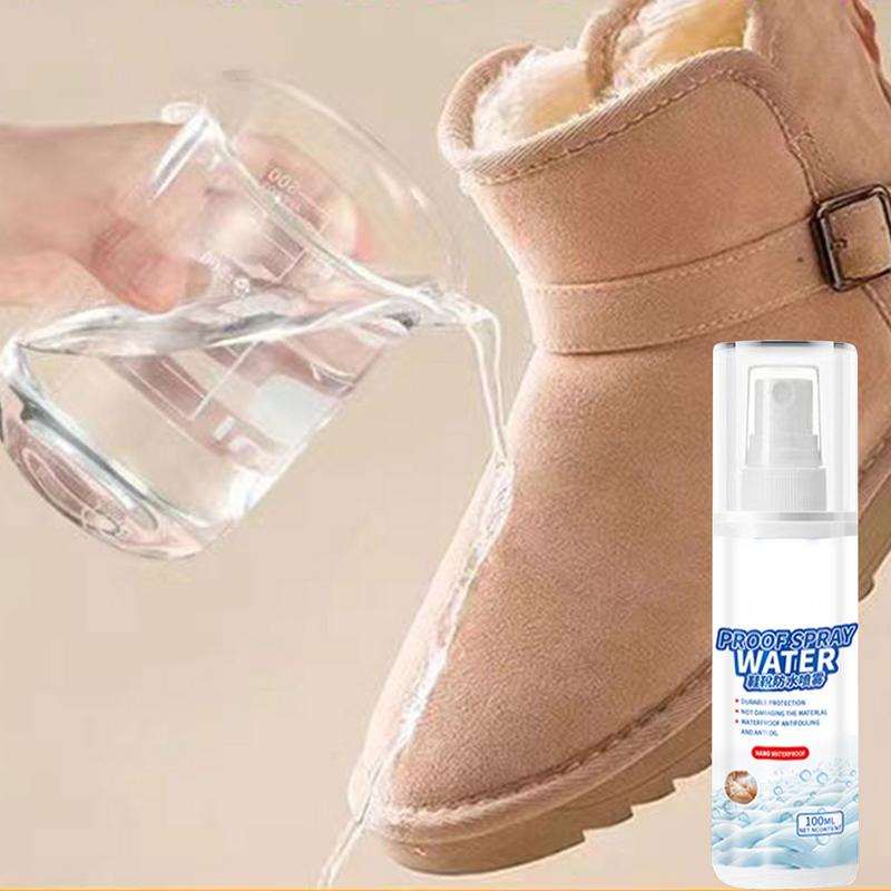 น้ําและคราบรองเท้าป้องกัน 100  - Waterproof Spray Shoe บทวิจารณ์และราคา